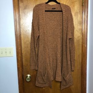 Camel brown boyfriend cardigan. Gently worn.